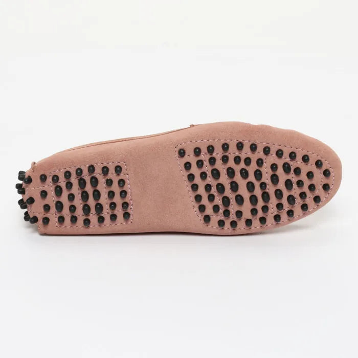 DEIRA mocassins classiques rose clair