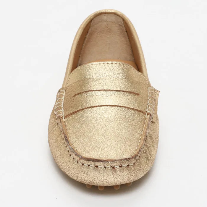 DEIRA mocassins classiques or