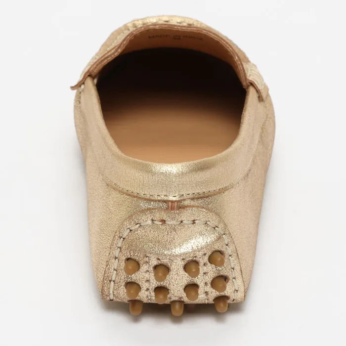 DEIRA mocassins classiques or