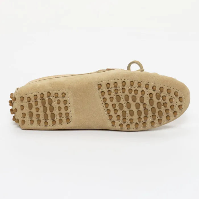 KATE mocassins à lacets beige