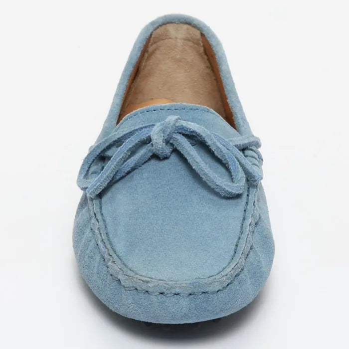 KATE mocassins à lacets bleu