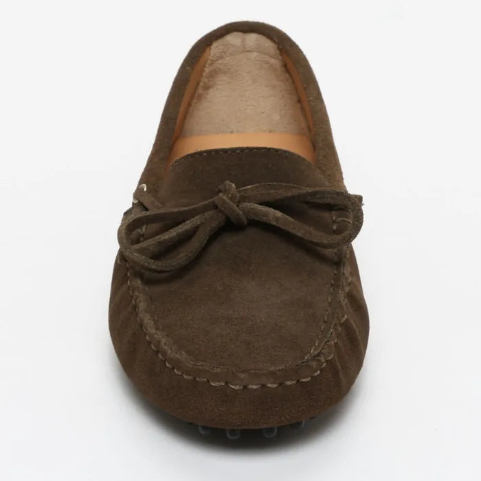 KATE mocassins à lacets kaki