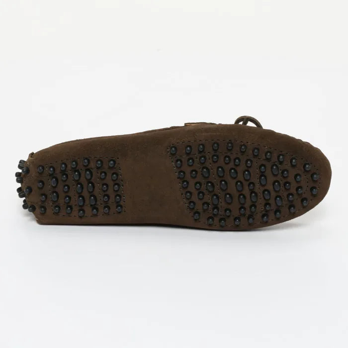 KATE mocassins à lacets kaki