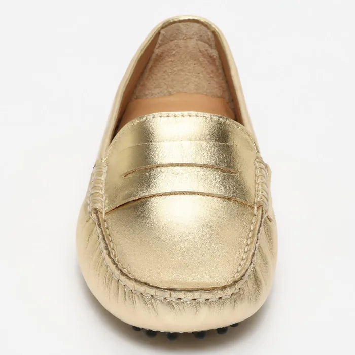 DEIRA mocassins classiques or