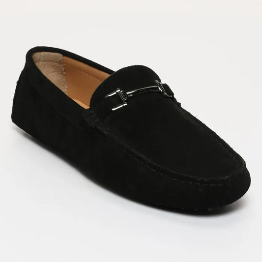 HAROLD mocassins fantaisie noir