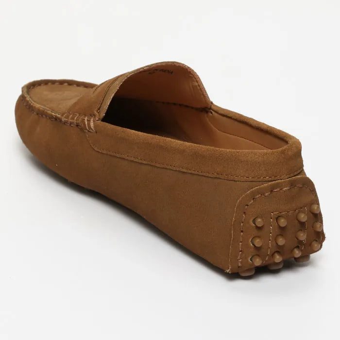 CLIFF mocassins classiques fauve et chocolat
