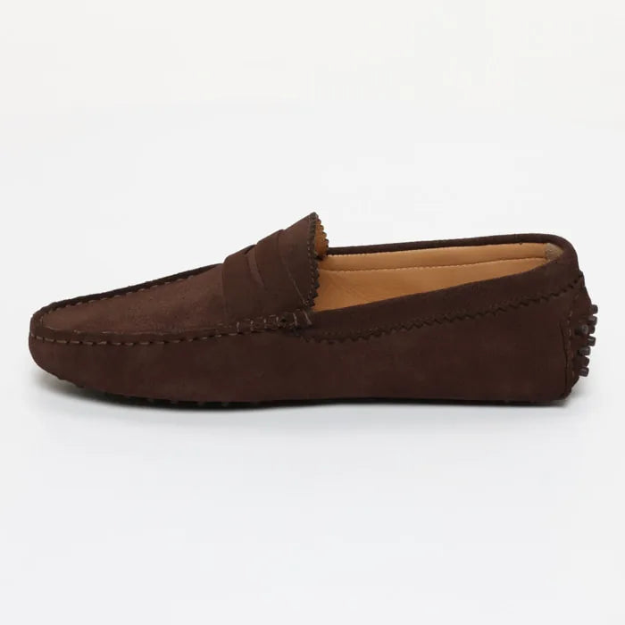 LEW mocassins classiques chocolat