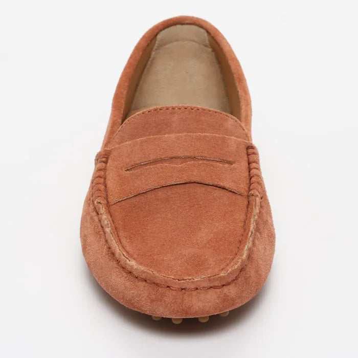 DEIRA mocassins classiques terre cuite
