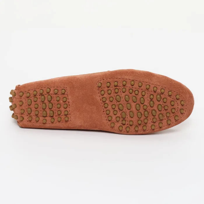 DEIRA mocassins classiques terre cuite