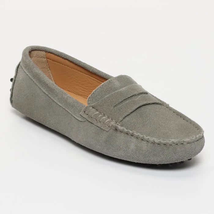 DEIRA mocassins classiques gris