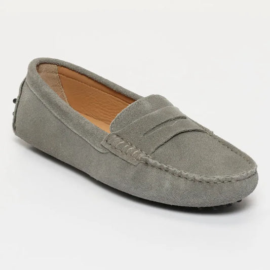 DEIRA mocassins classiques gris