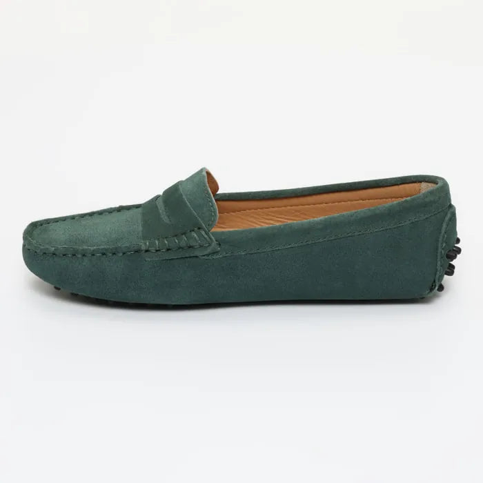 DEIRA mocassins classiques vert