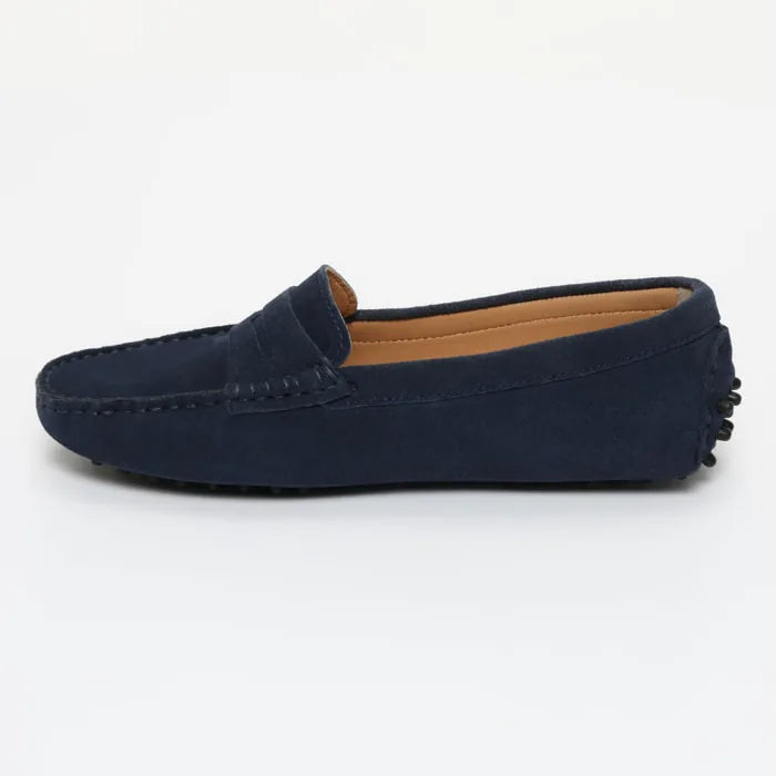DEIRA mocassins classiques bleu sargasso