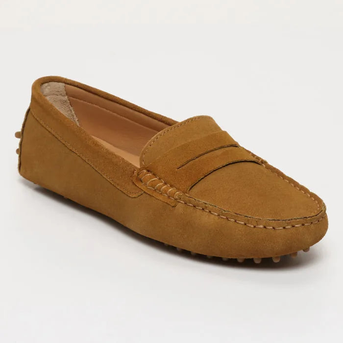 DEIRA mocassins classiques cognac