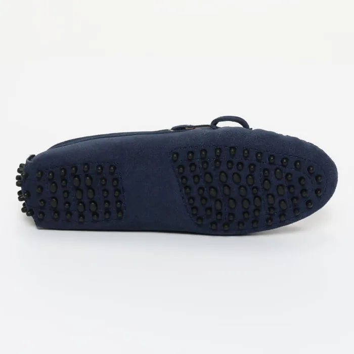KATE mocassins à lacets bleu sargasso