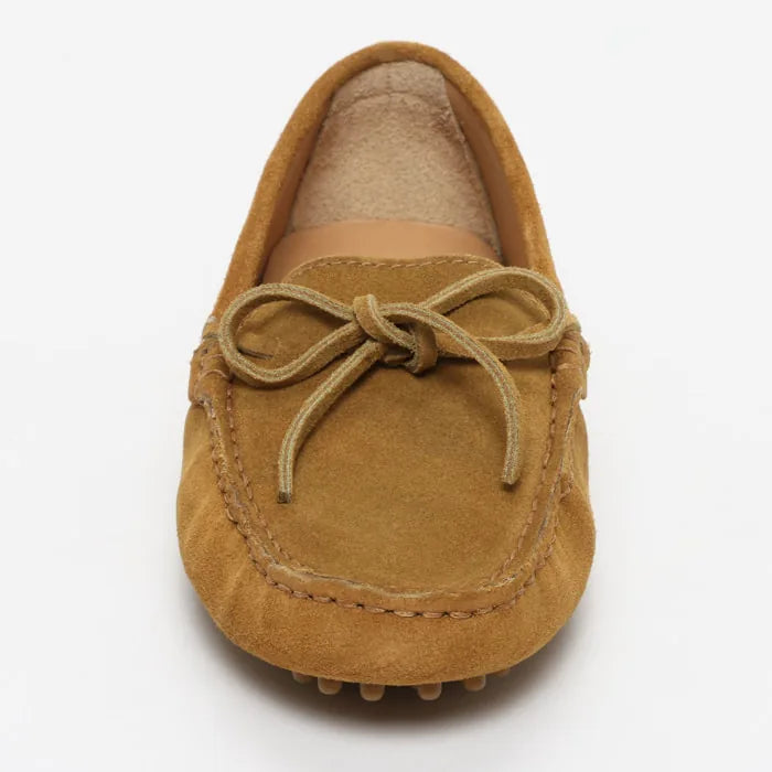 KATE mocassins à lacets cognac