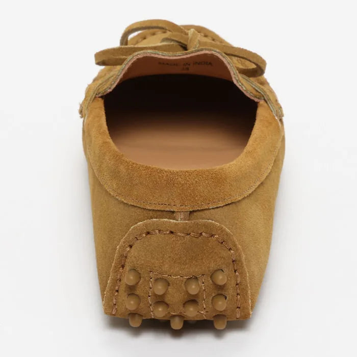 KATE mocassins à lacets cognac