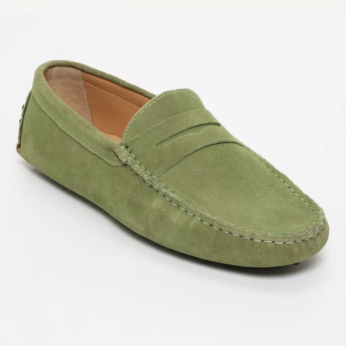 WALES mocassins classiques vert clair
