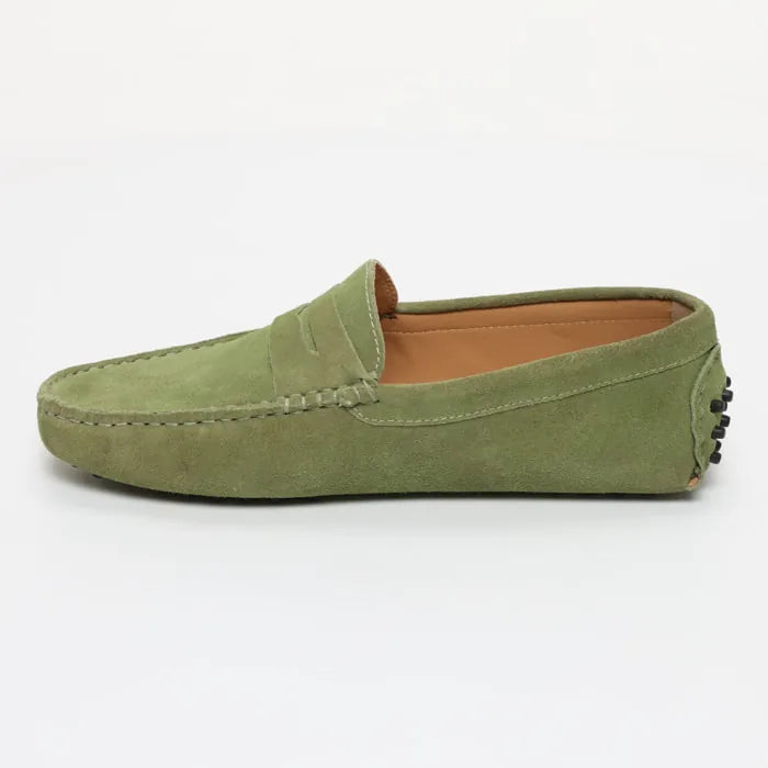 WALES mocassins classiques vert clair