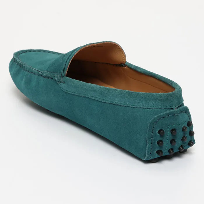 WALES mocassins classiques turquoise foncé