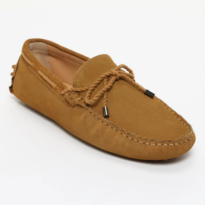 YORK mocassins à lacets cognac