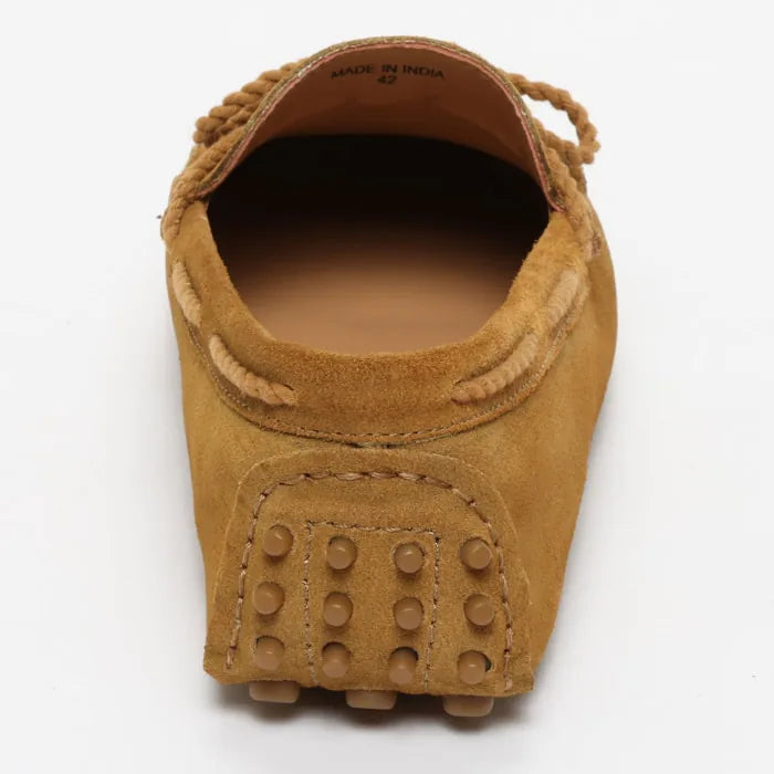 YORK mocassins à lacets cognac