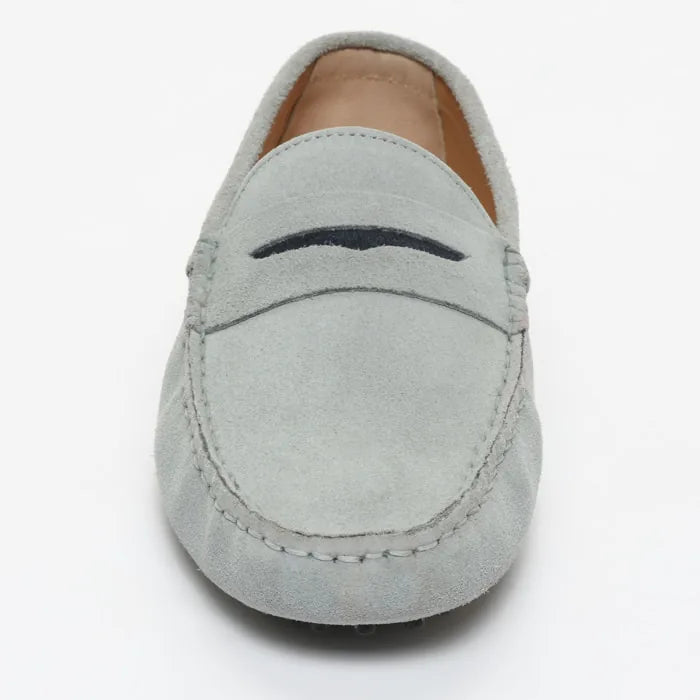 CLIFF mocassins classiques ciel et marine