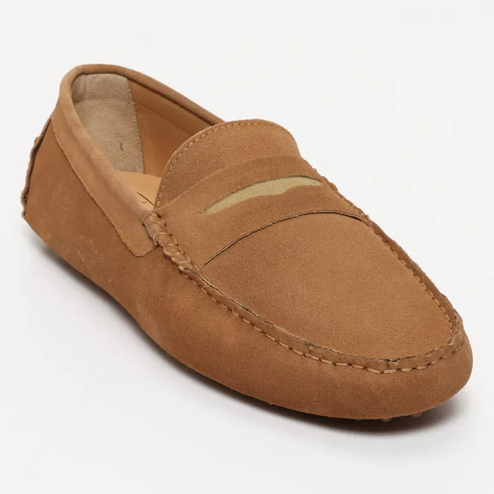CLIFF mocassins classiques creme et beige