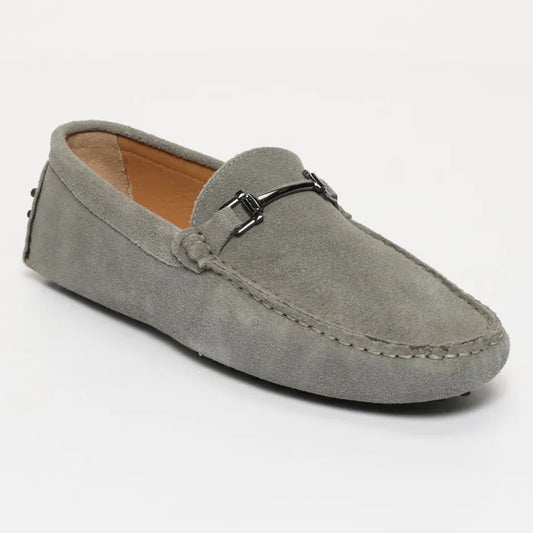HAROLD mocassins fantaisie gris