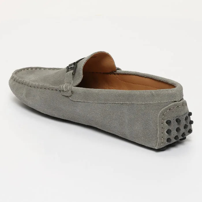 HAROLD mocassins fantaisie gris