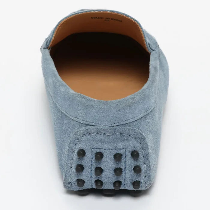 WALES mocassins classiques bleu denim