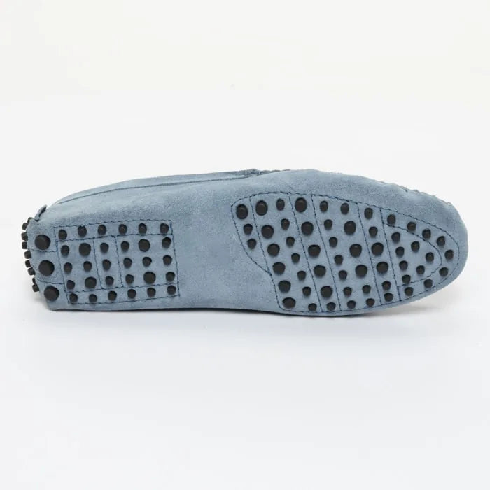 WALES mocassins classiques bleu denim