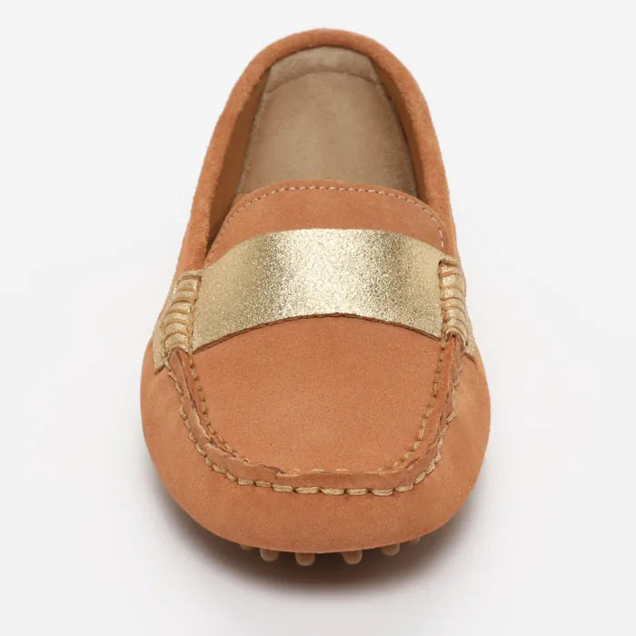 MELOA mocassins fantaisie pêche