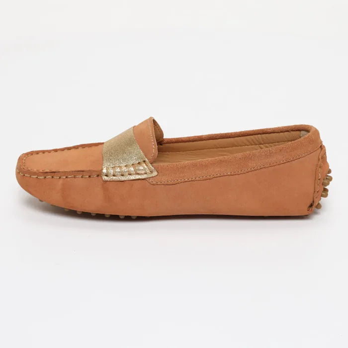 MELOA mocassins fantaisie pêche