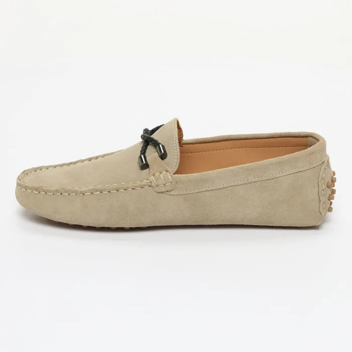 PHILLIP mocassins fantaisie beige clair