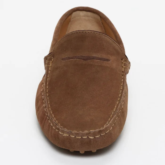 LODRICK mocassins classiques kaki brun