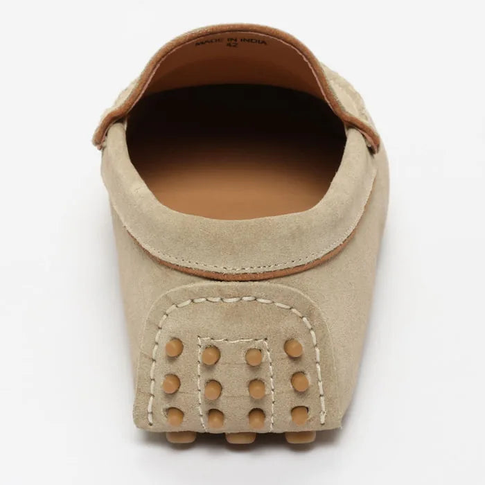 LODRICK mocassins classiques beige clair