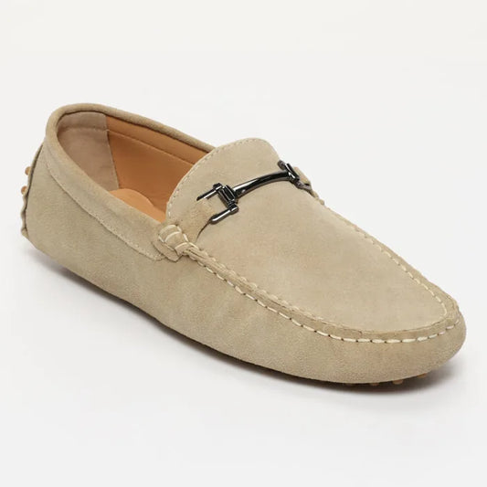 HAROLD mocassins fantaisie beige clair