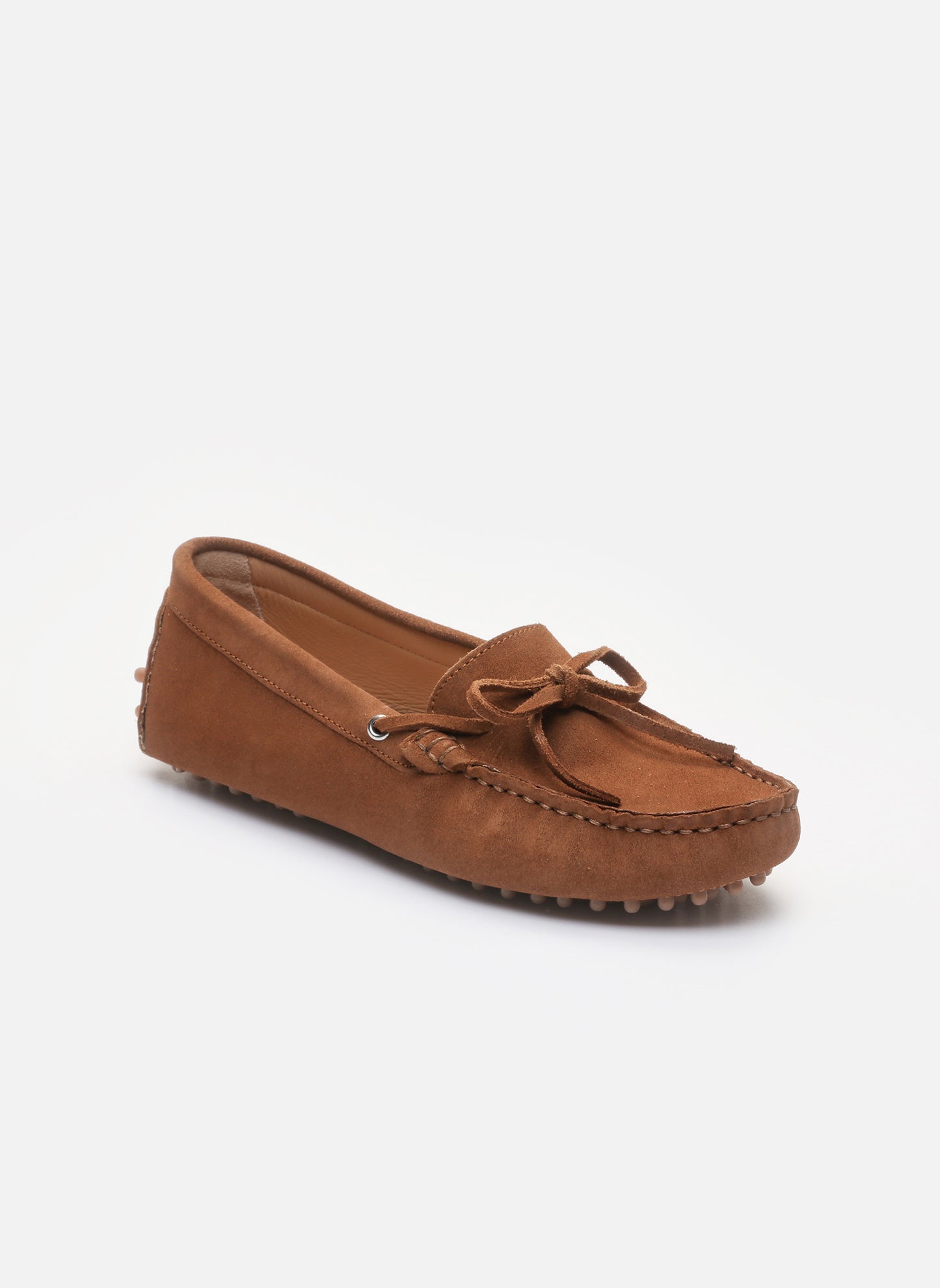 KATE mocassins à lacets camel