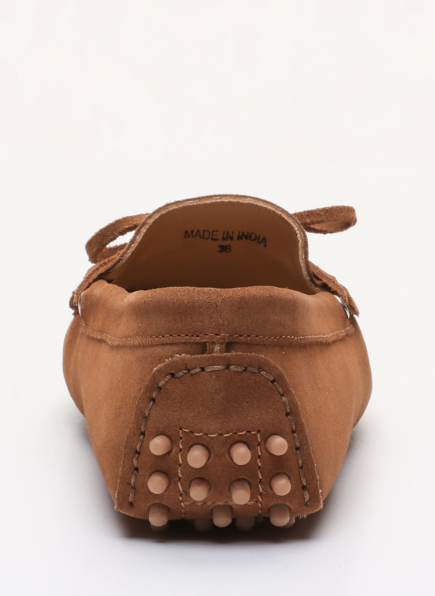 KATE mocassins à lacets camel