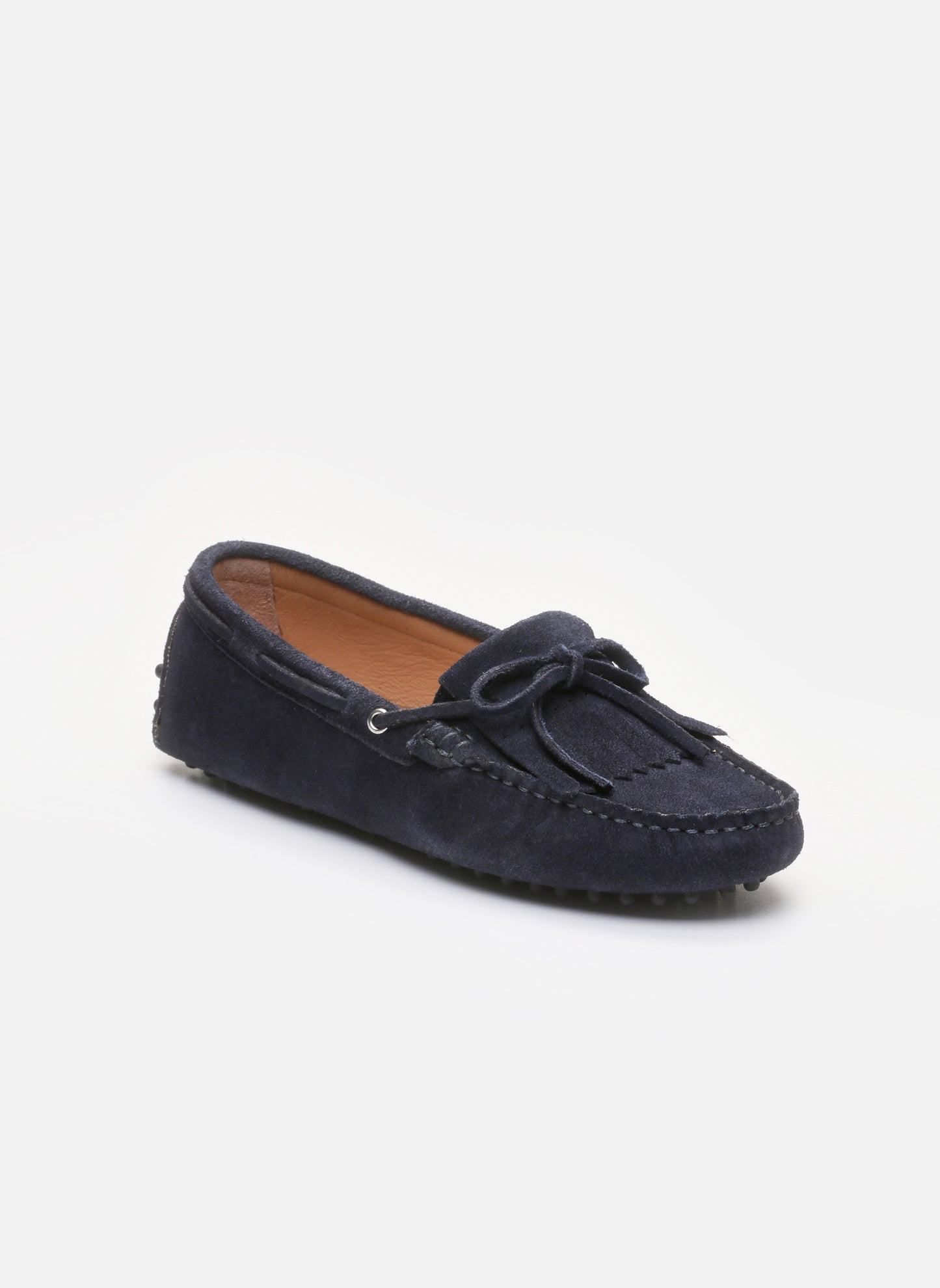 POWYS mocassins à lacets marine