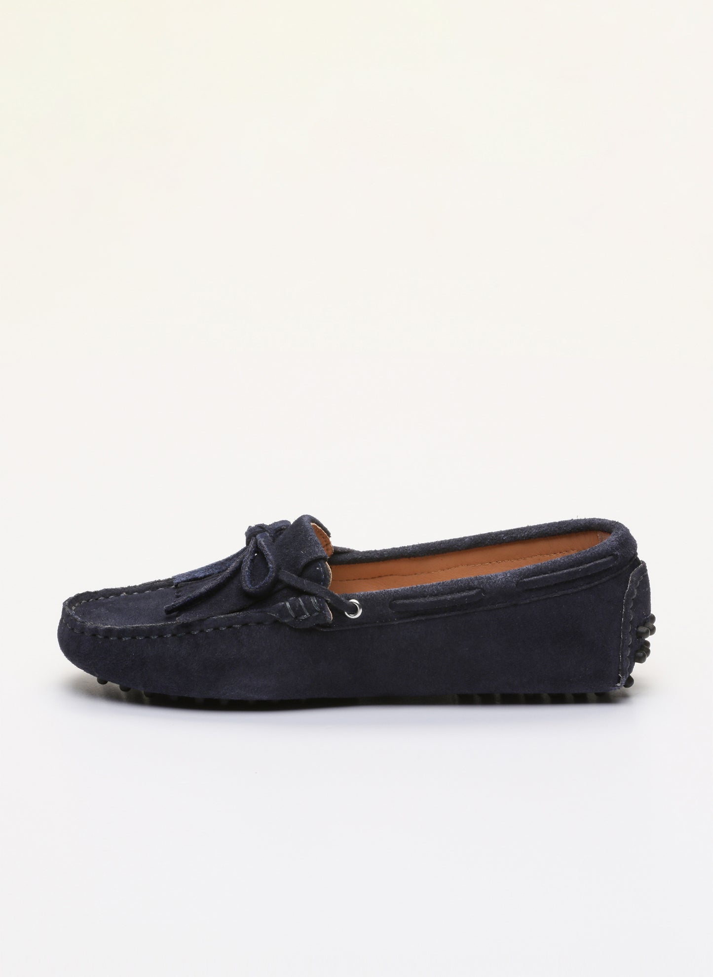 POWYS mocassins à lacets marine