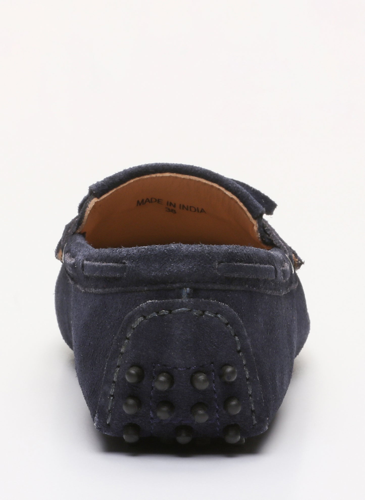 POWYS mocassins à lacets marine