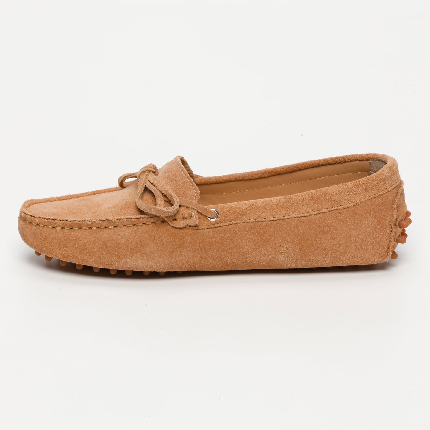 KATE mocassins à lacets pêche