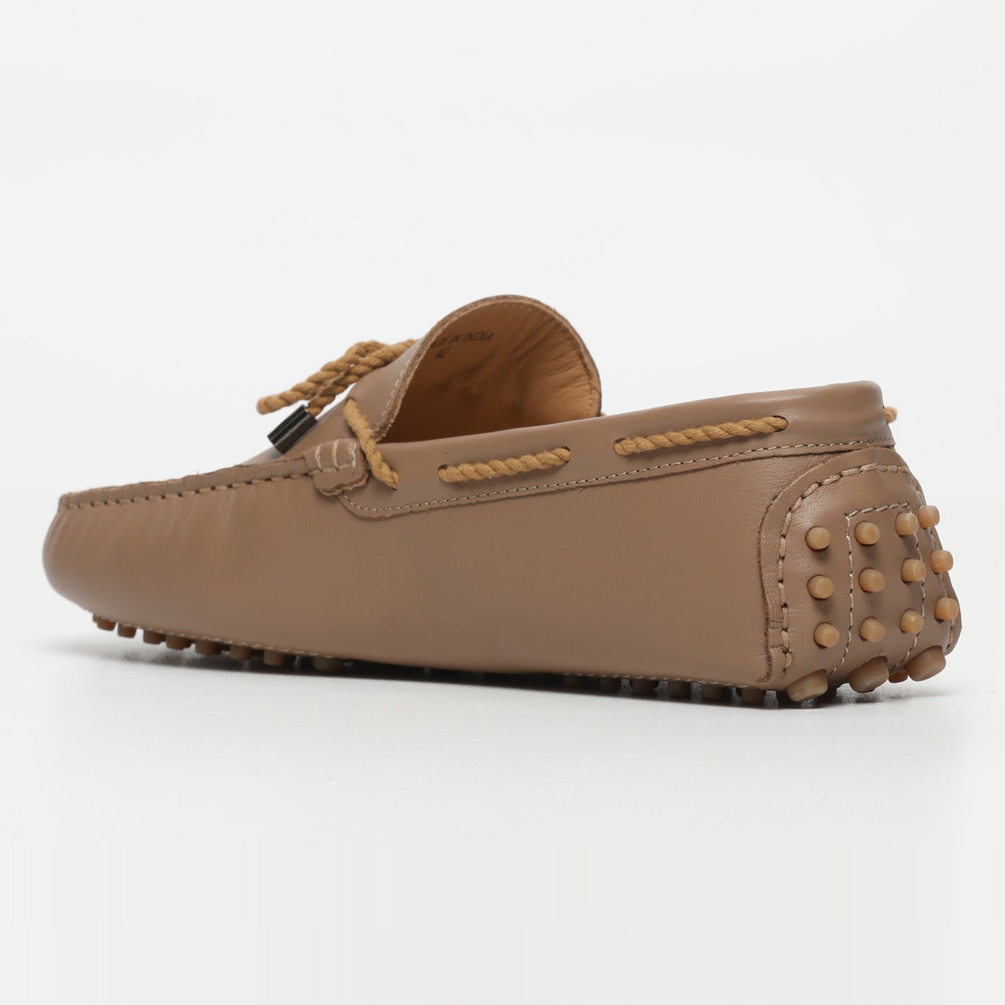 YORK mocassins à lacets noisette