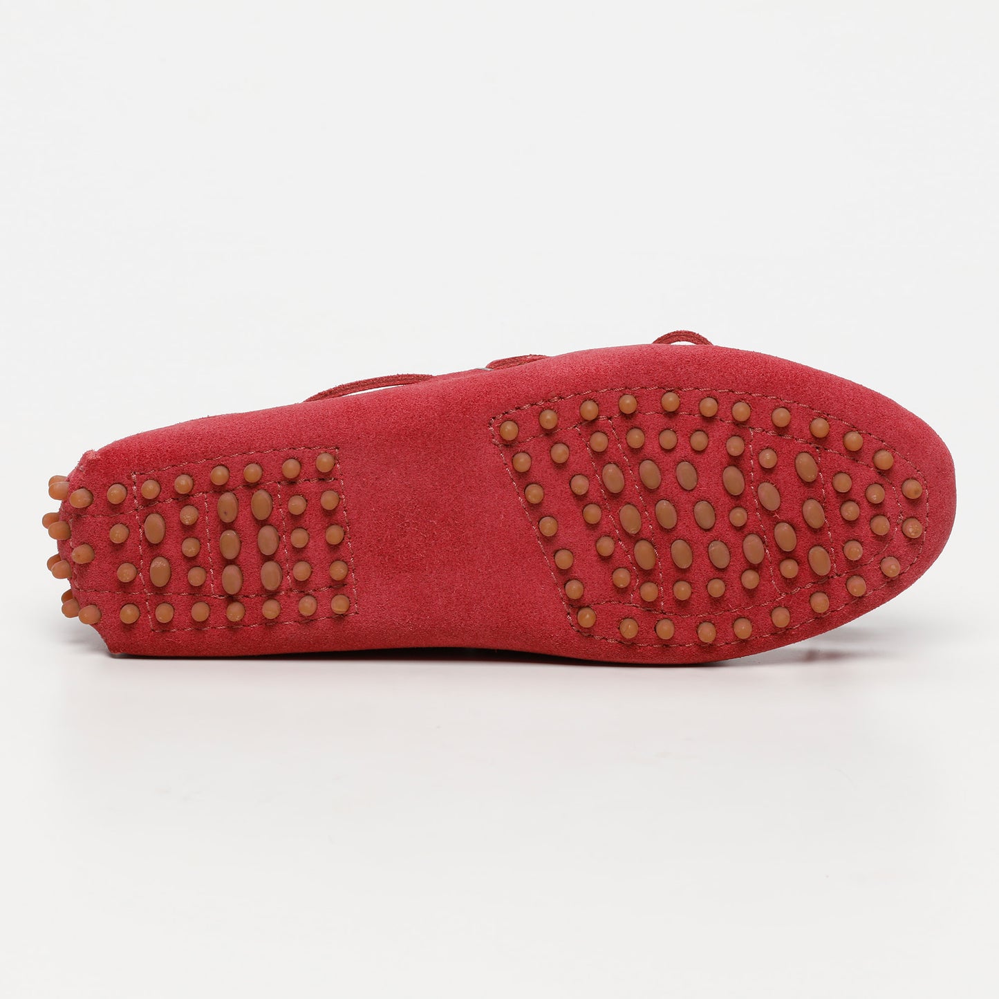 LILY mocassins à pompons magenta
