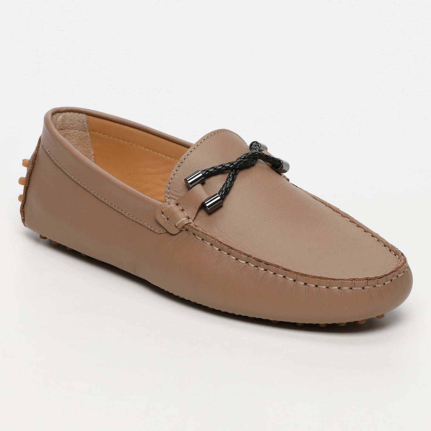PHILLIP mocassins fantaisies noisette