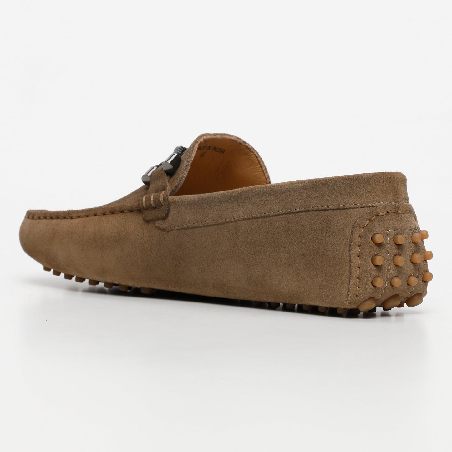 PHILLIP mocassins fantaisies kaki et brun