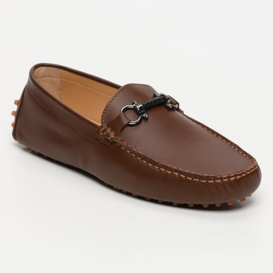 FELIX mocassins fantaisies café