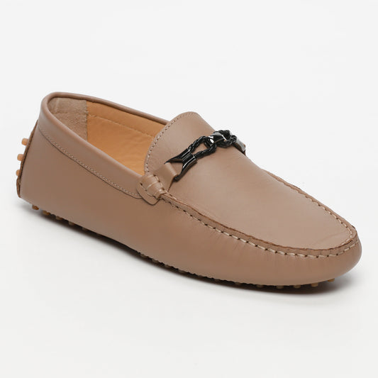 KURT mocassins fantaisies noisette